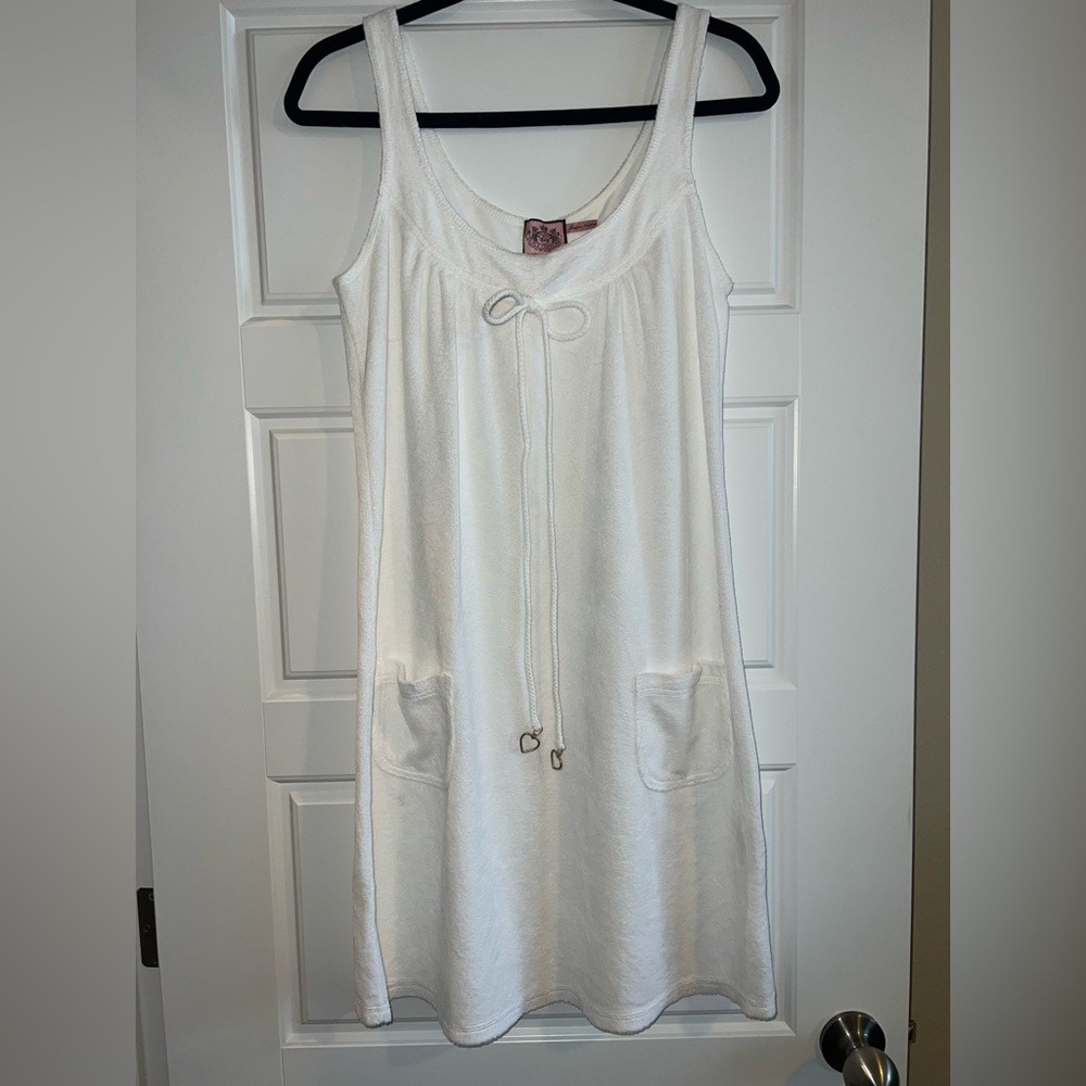 NWOT- Juicy Couture White Swimsuit Cover Size S